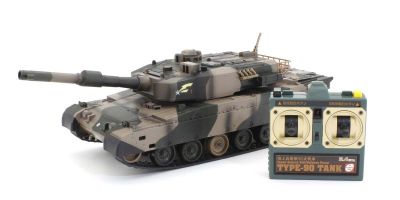 BB弾バトルタンク自衛隊 90式戦車(迷彩) TW005 | 京商 | RC | Radio 