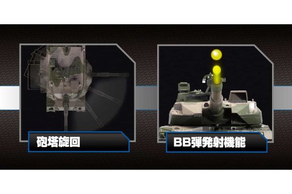 BB弾バトルタンク自衛隊 10式戦車(迷彩) TW006 | 京商 | RC | Radio Control | ラジオコントロール | ラジコン