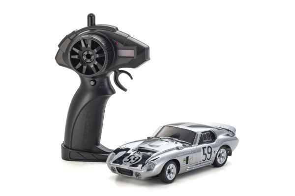 ラジオコントロールカー シェルビー コブラ デイトナ (京商オンライン限定クロームモデル)のセット画像