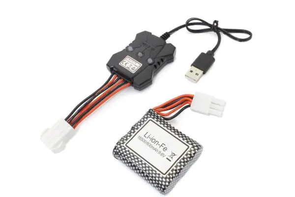 アバドン用バッテリー&USB充電ケーブルセット TS001A-06 | 京商 | RC 