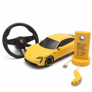 1/20 ポルシェ タイカン ターボS リアルドライブ イエロー TK029