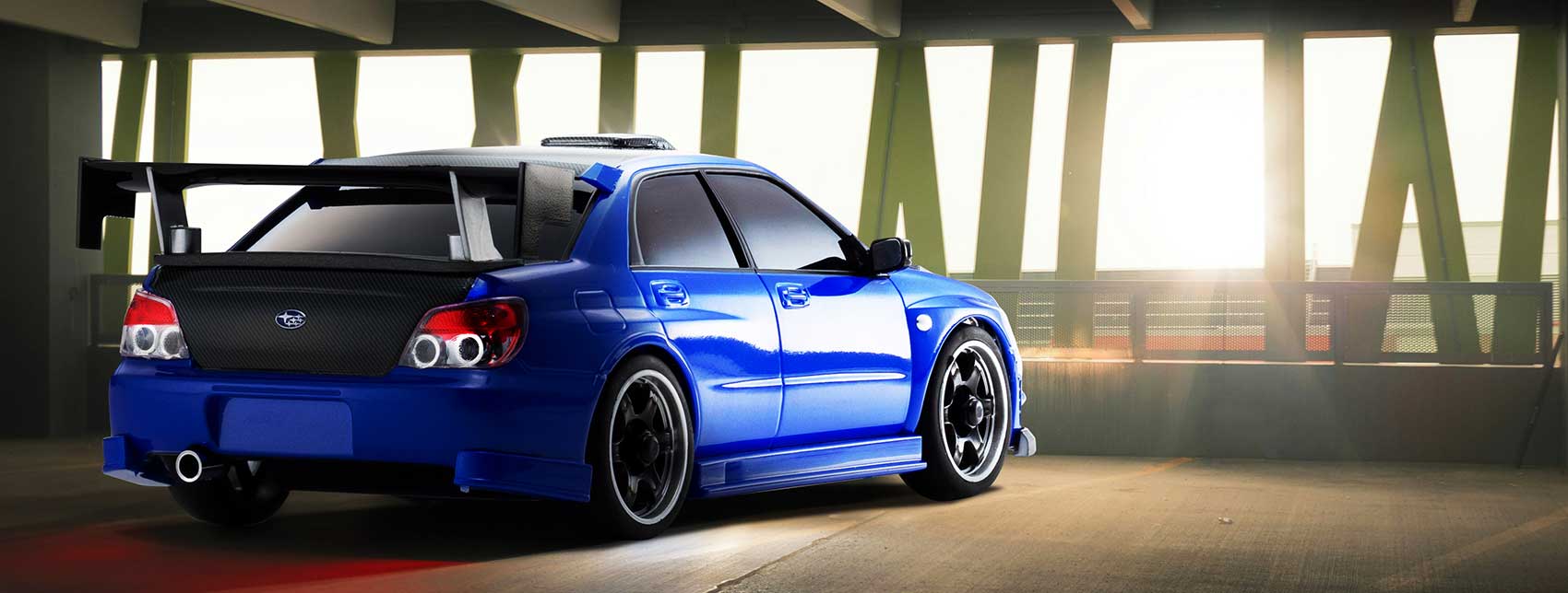 ミニッツAWDの スバルインプレッサ エアロバージョン MINI-Z AWD readyset スバルインプレッサ エアロバージョン with カーボンボンネット